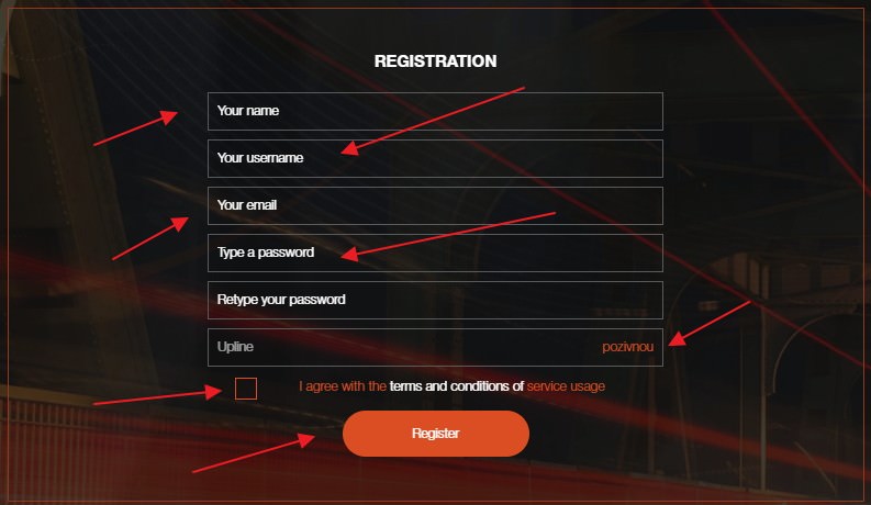Cryptonia регистрация